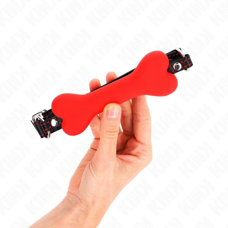 Kink - Osso Rosso 12 Cm Bavaglio 63 X 2 Cm
