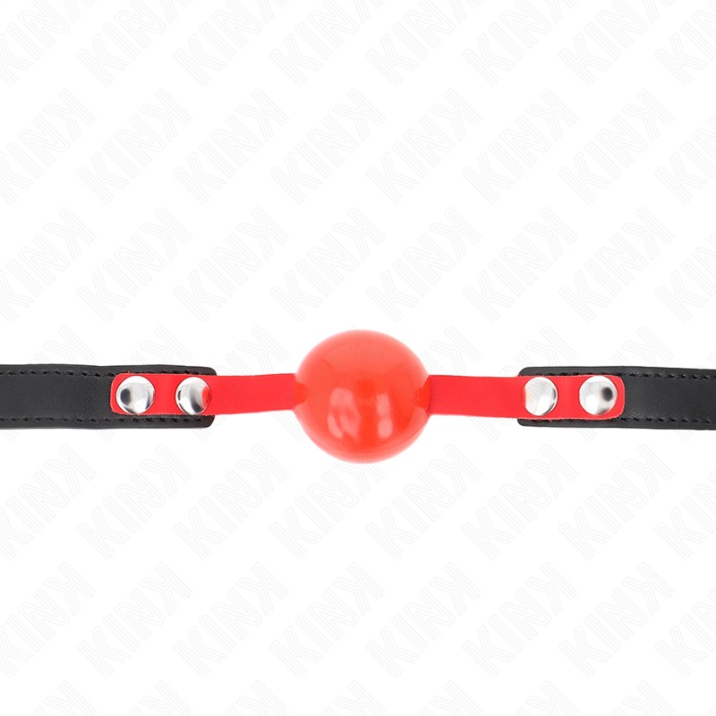 Kink - Palla Morbida in Tpe 4 Cm Modello Gag 4 60 X 2 Cm Regolabile 37-52 Cm