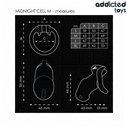 Addicted Toys Locked Mindnight Cell Penis Cage Size M