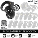 Addicted Toys Locked Silent Keep Penis Cage 7.5 Cm