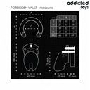 Addicted Toys Locked Forbidden Vault Penis Cage 10 Cm