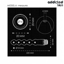 Addicted Toys - Pulitore Anale Con Adattatore Universale Modello 6
