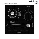 Addicted Toys - Pulitore Anale Con Adattatore Universale Modello 4