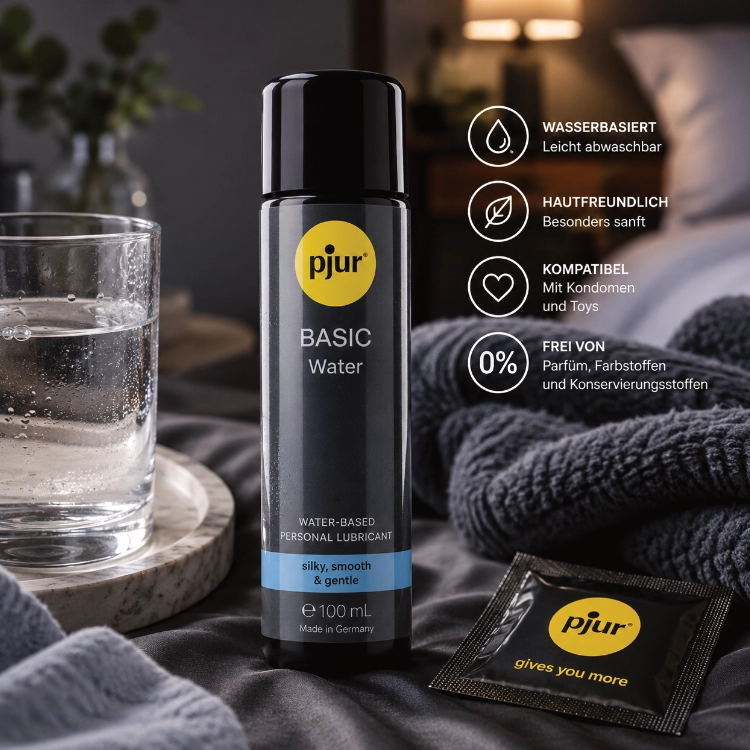pjur BASIC Water – Sanfte Gleitfähigkeit für jeden Moment.webp