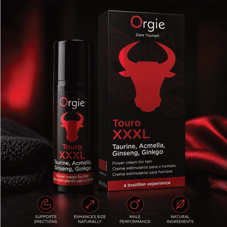 Orgie Touro XXXL Erection Enhancer and Enlarger Cream 15 ml.webp