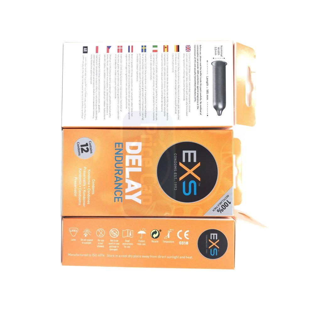 EXS Nano Thin Condoms (12 Pack)