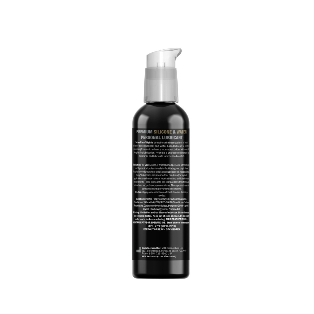Swiss Navy Silicone and Water Hybrid Lubricant 60ml