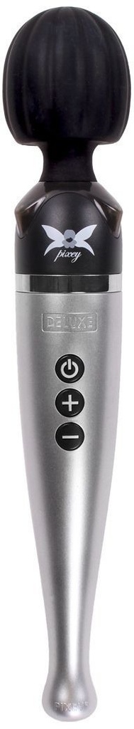 Pixey Deluxe Magic Wand Rechargeable - Silver