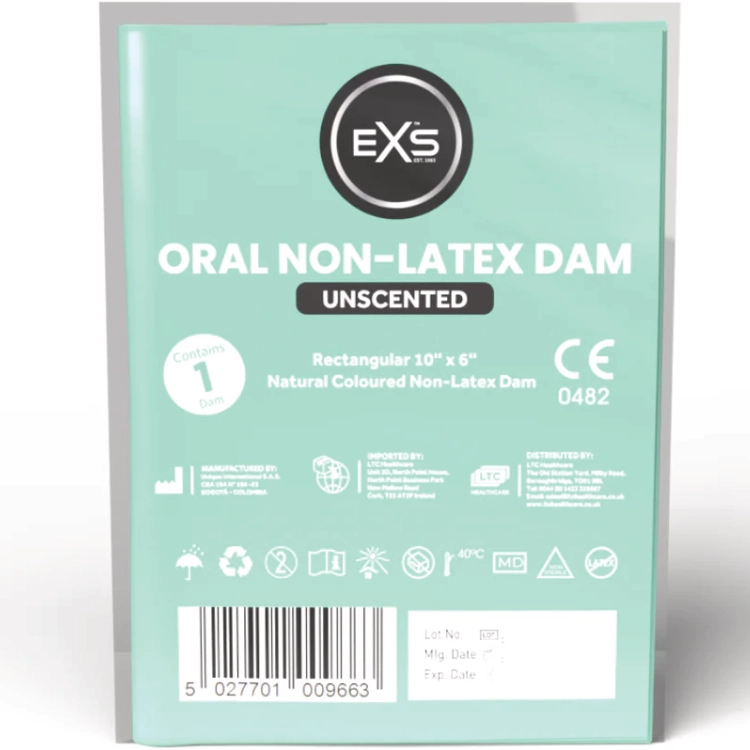 EXS Unscented Non-Latex Dams