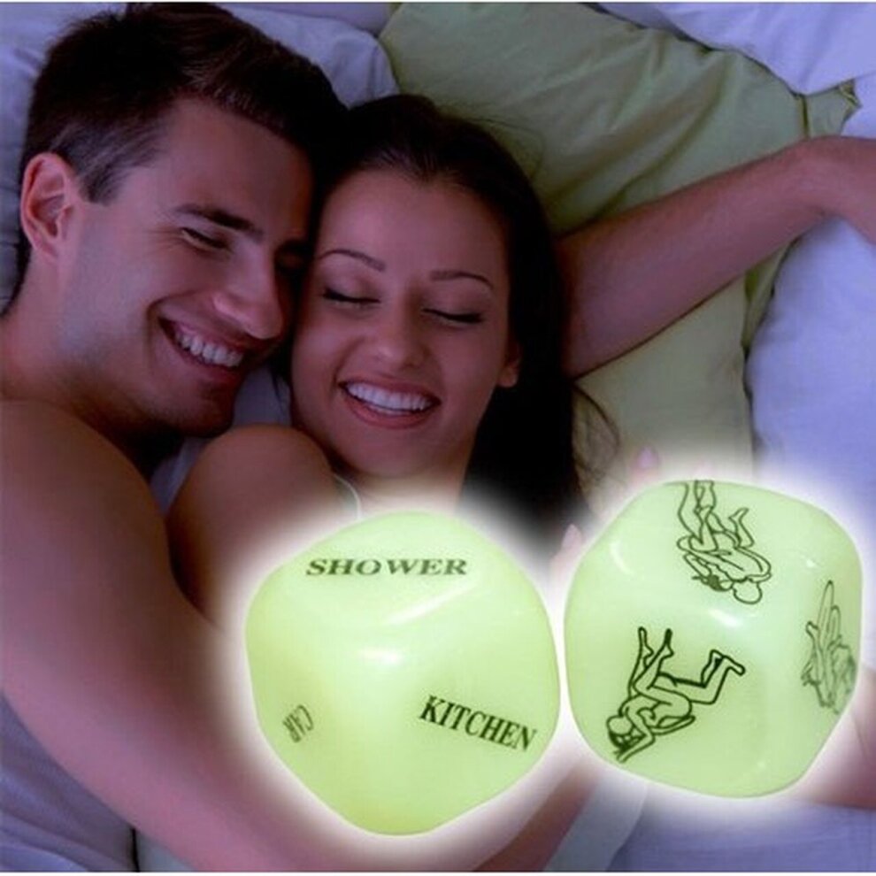 Love Dice Kamasutra Glow in the Dark Set - English Version