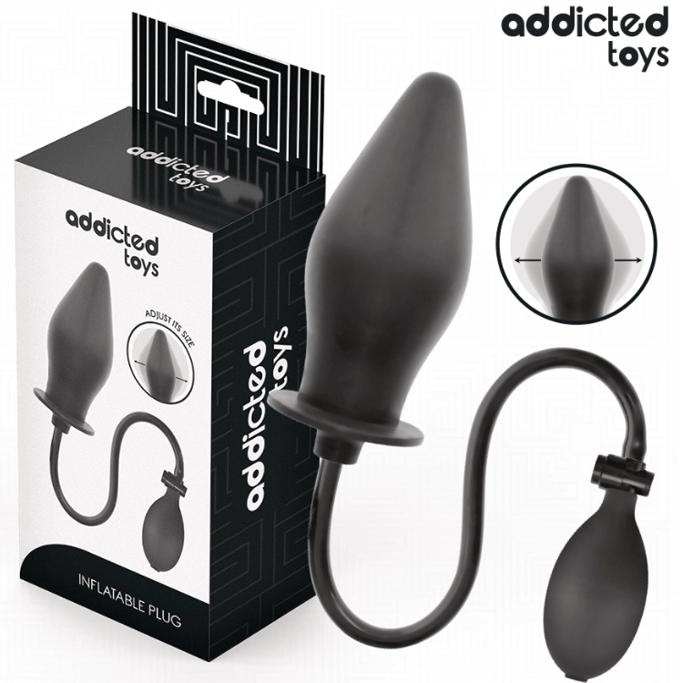 ADDICTED TOYS - AUFBLASBARER ANALSTUPF MODELL 2