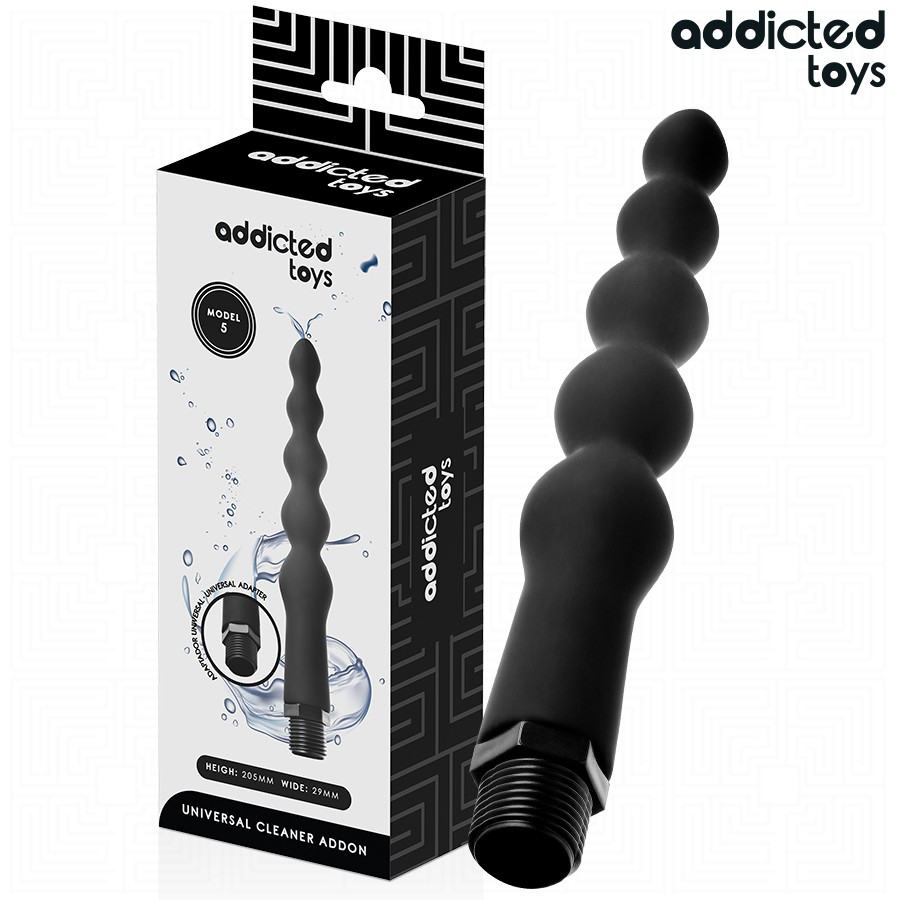 Addicted Toys - Pulitore Anale Con Adattatore Universale Modello 5