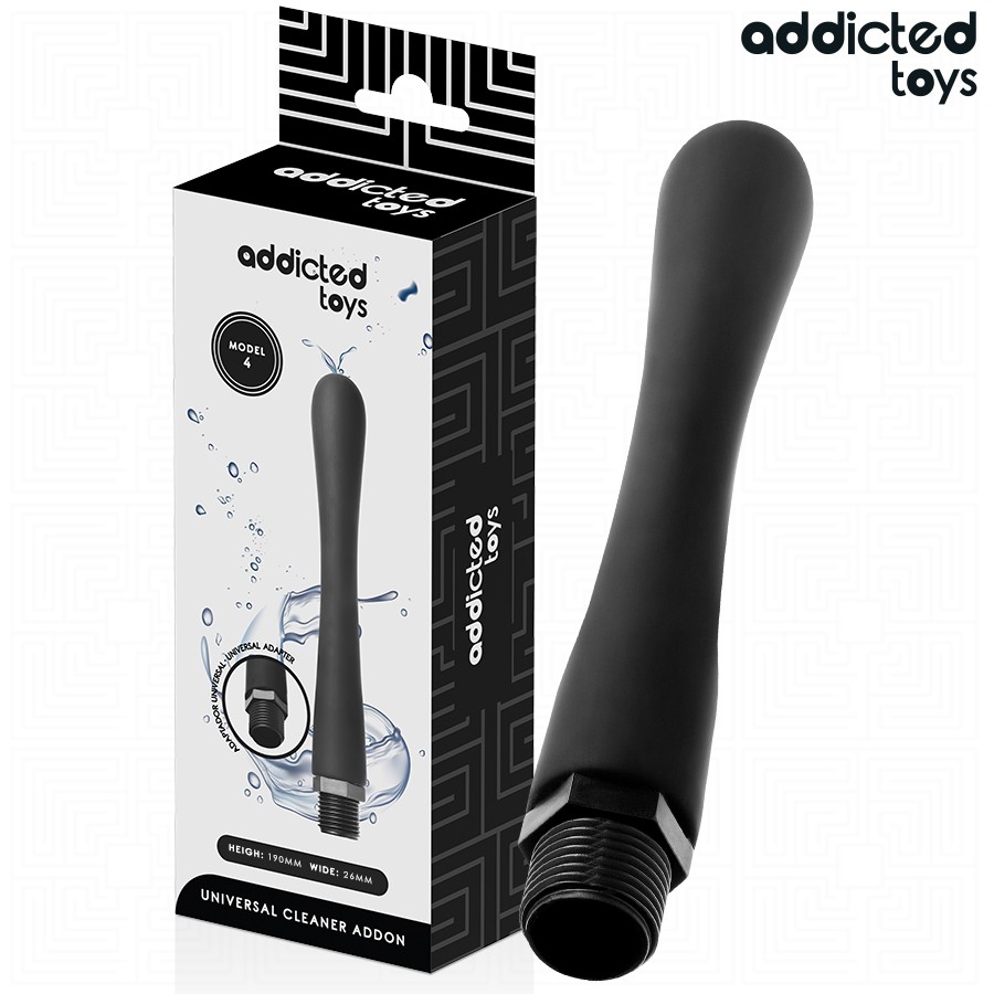 Addicted Toys - Pulitore Anale Con Adattatore Universale Modello 4