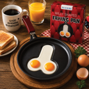 Bratpfanne mit Penis-Form