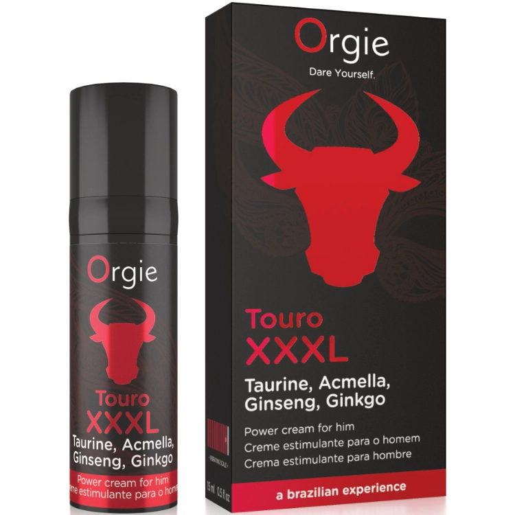 Orgie Touro XXXL Erection Enhancer and Enlarger Cream 15 ml