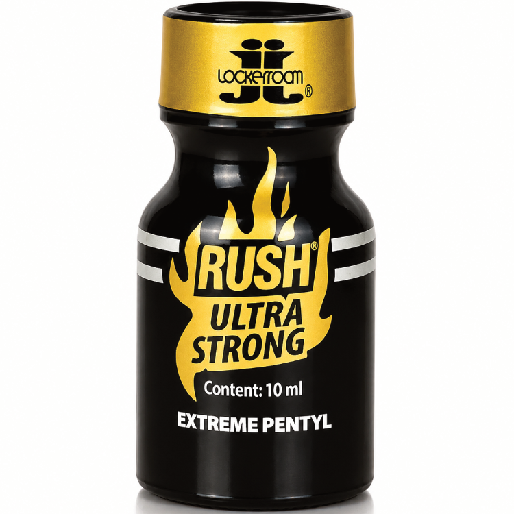 Rush Ultra Strong Poppers – Pentylnitrit, Stärke 6/6 (10 ml)