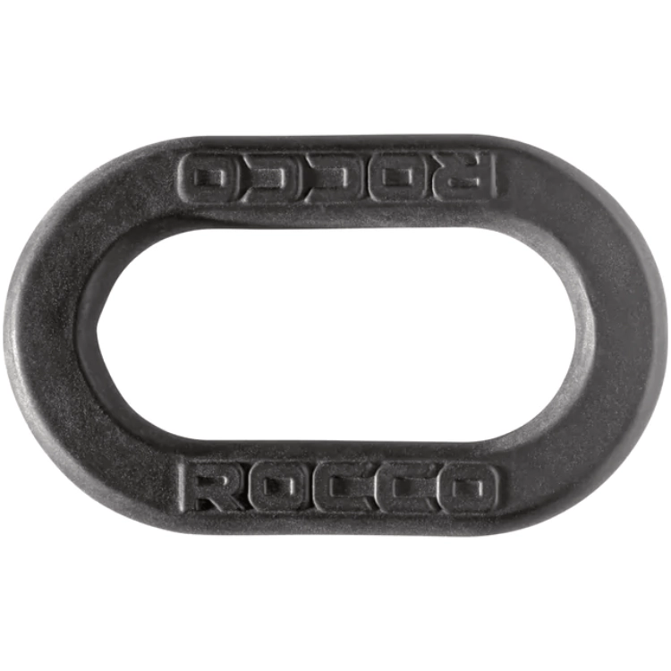 The Rocco™ 3-Way Wrap Ring – Cockring & Ball Strap aus SilaSkin™ (schwarz)