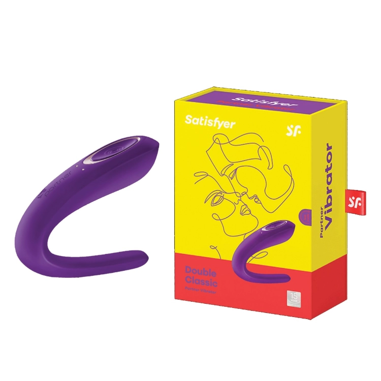 SATISFYER Partner Double Classic blue