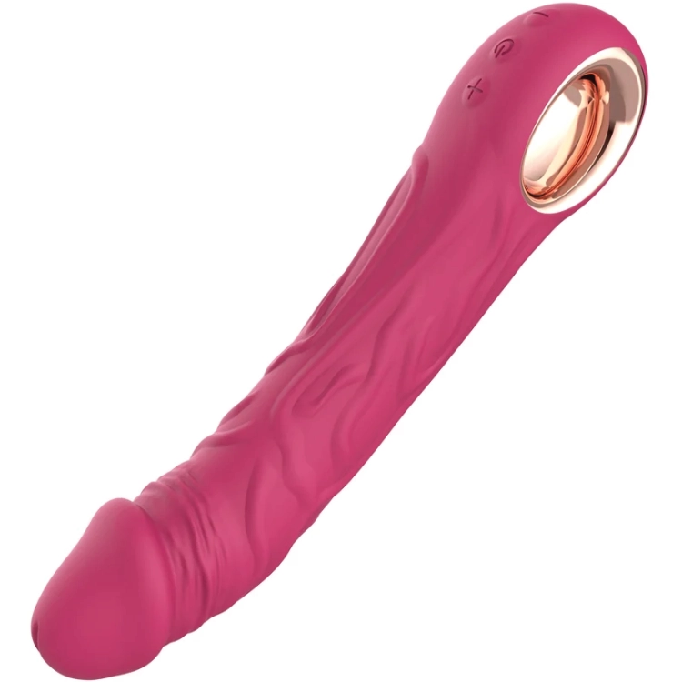 Lovesecret LS08 – Biegsamer G-Punkt Vibrator aus Silikon (Pink, 10 Stufen, USB)