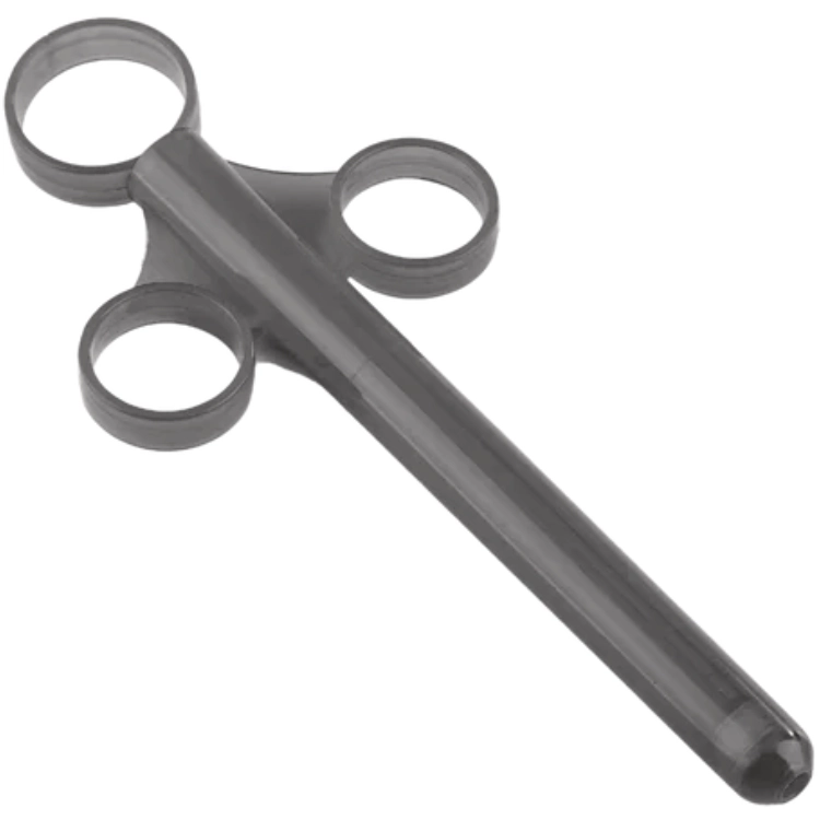 Power Escorts Essentials BR337 – Ergonomischer Gleitmittel-Applikator (Schwarz, ABS)