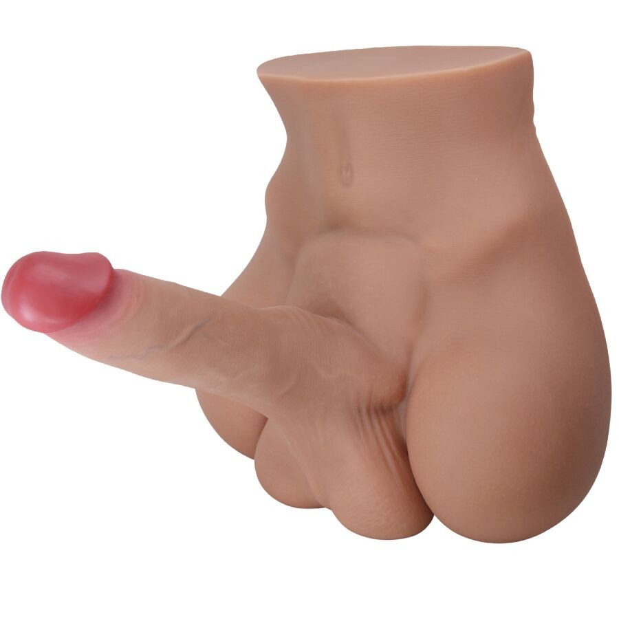 Crazy Bull Rhyne – Realistischer Po-Masturbator mit Analöffnung & biegsamem Dildo