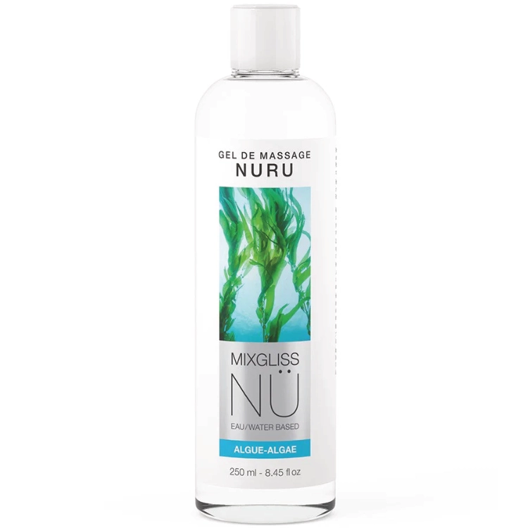 Mixgliss NU Algue – 2-in-1 Massagegel & Gleitmittel (250 ml)