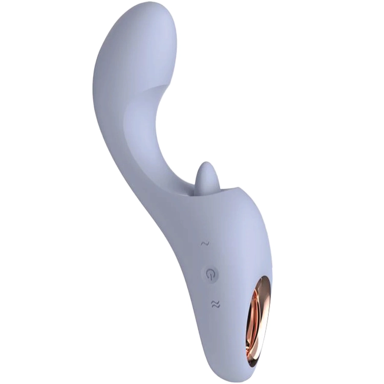 IY Licky – Leckender Zungenvibrator mit App-Steuerung Hellblau