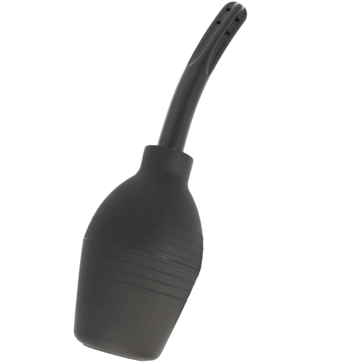 ADDICTED TOYS Squeeze Clean Analreiniger aus TPR schwarz
