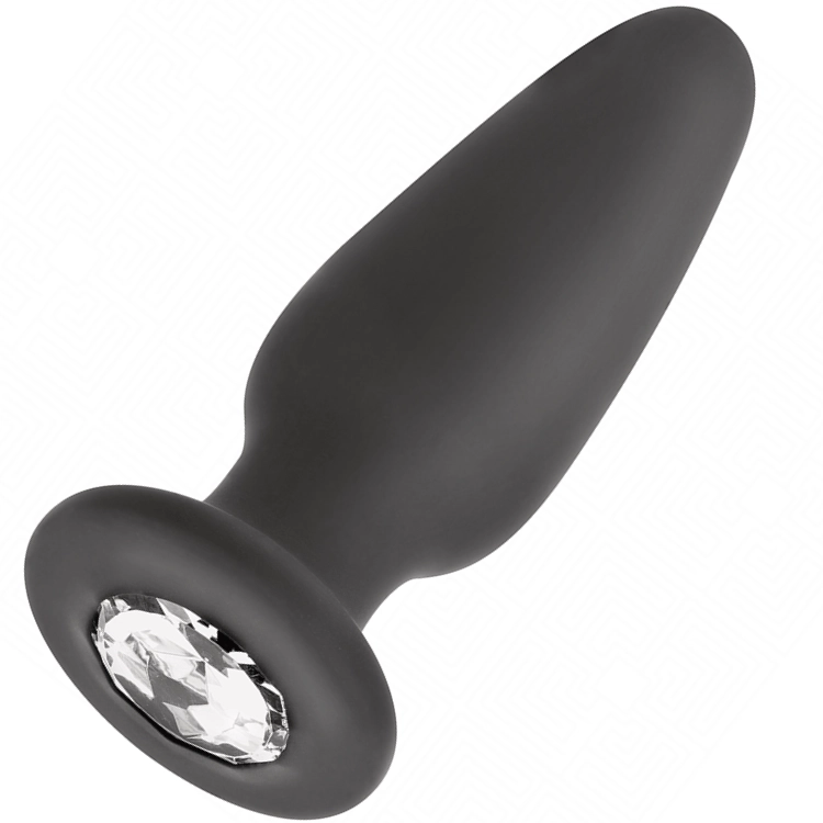 ADDICTED TOYS Anal Plug mit Juwel L 12,6 cm Silikon
