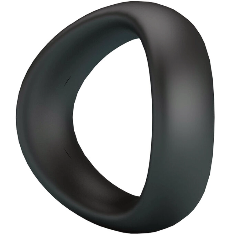 CRAZY BULL Valen – Ergonomischer Silikon-Penisring – Schwarz