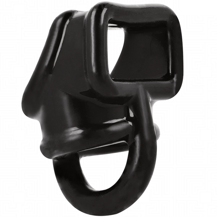 ADDICTED TOYS Cock Ring Cage – Penisring mit Käfig – Schwarz