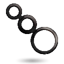 ADDICTED TOYS – Ringset für Penis – Rauchoptik