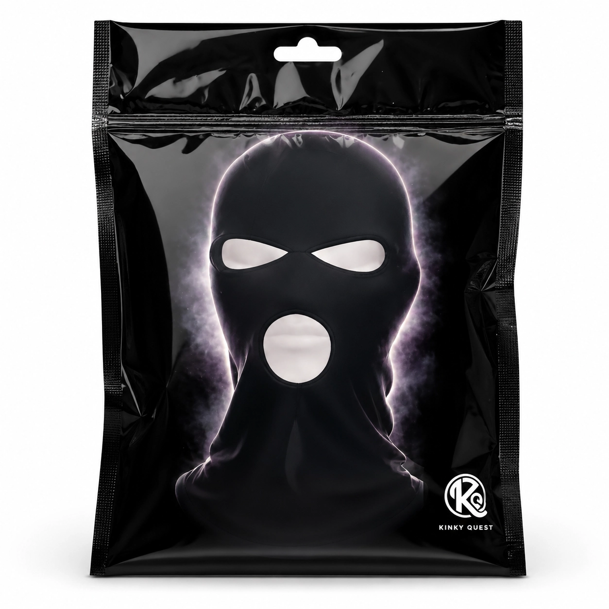 3 Loch-Maske schwarz