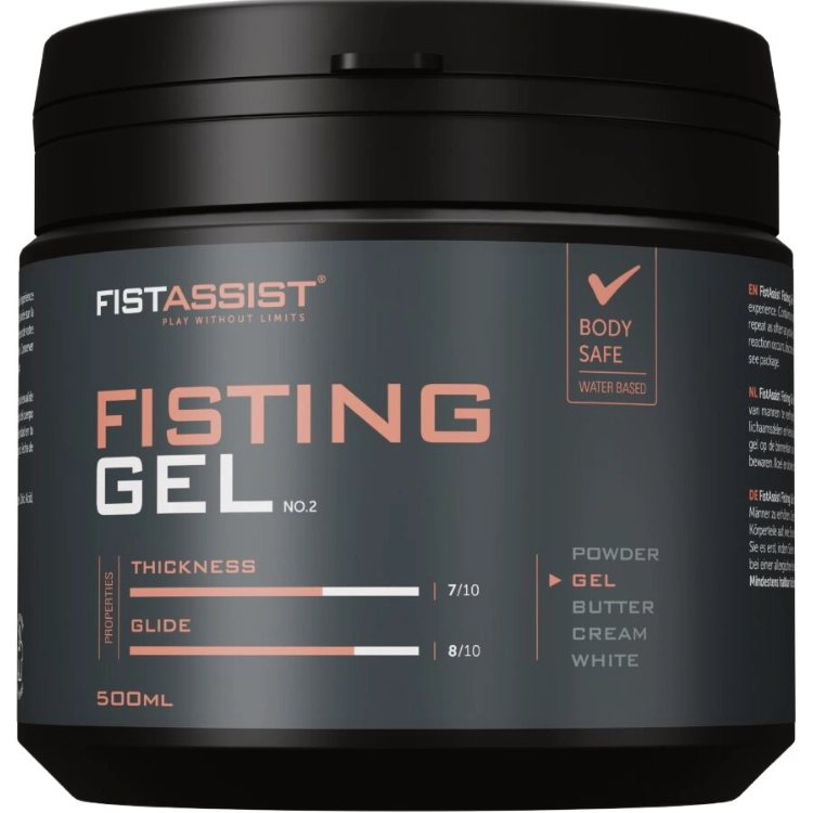 COBECO - FIST ASSIST FISTING GEL EXTRA DICK, AUF WASSERBASIS, 500 ML