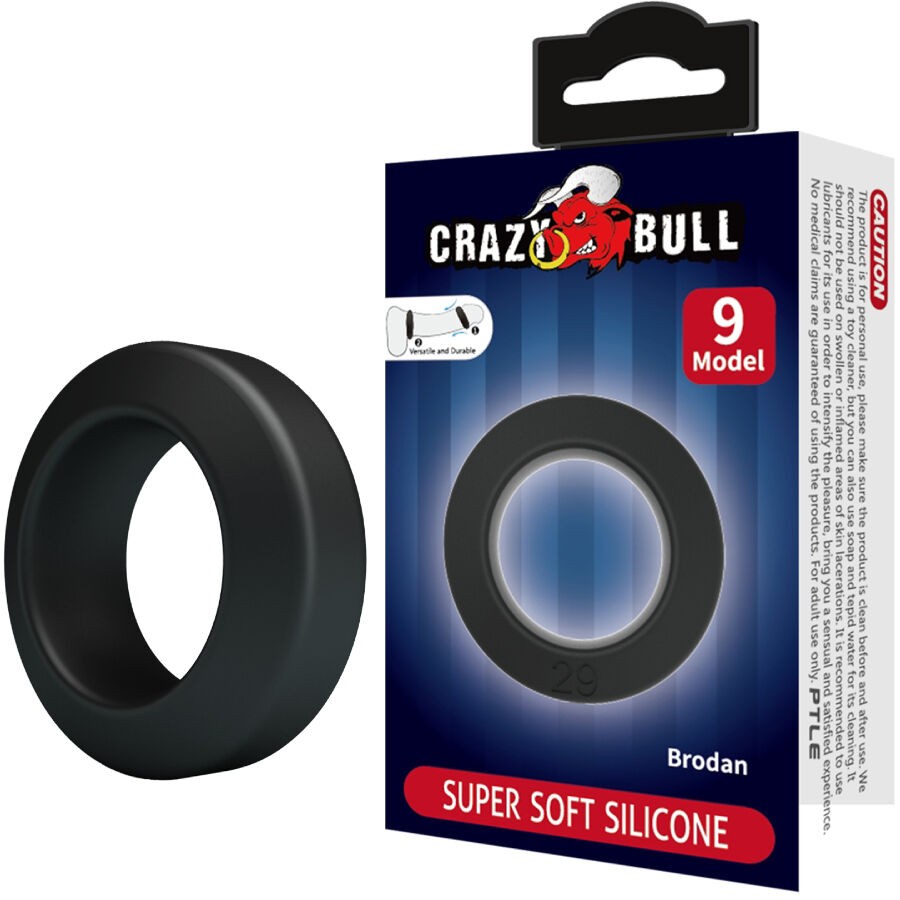 CRAZY BULL – Brodan Silikonring für mehr Kontrolle & Intensität