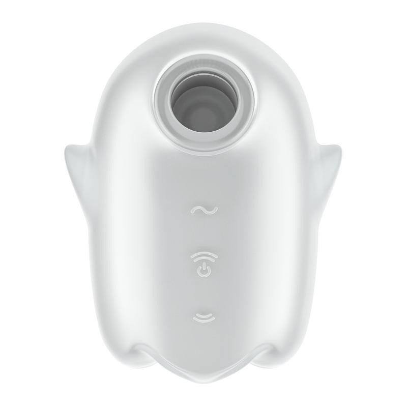 Satisfyer Glowing Ghost Suction Vibrator - White