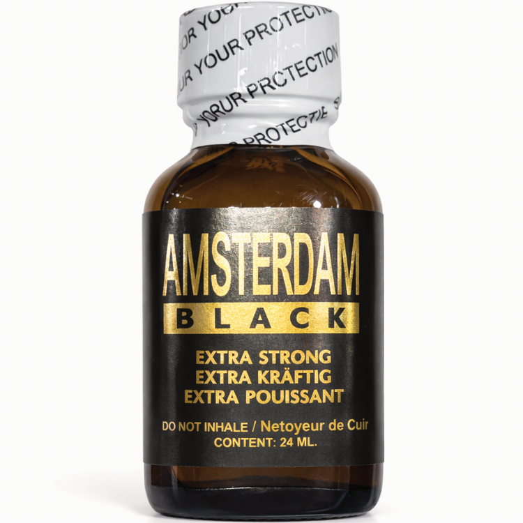 Poppers Amsterdam Black