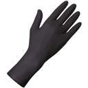 Unigloves SELECT BLACK 300 – Extra lange Latexhandschuhe